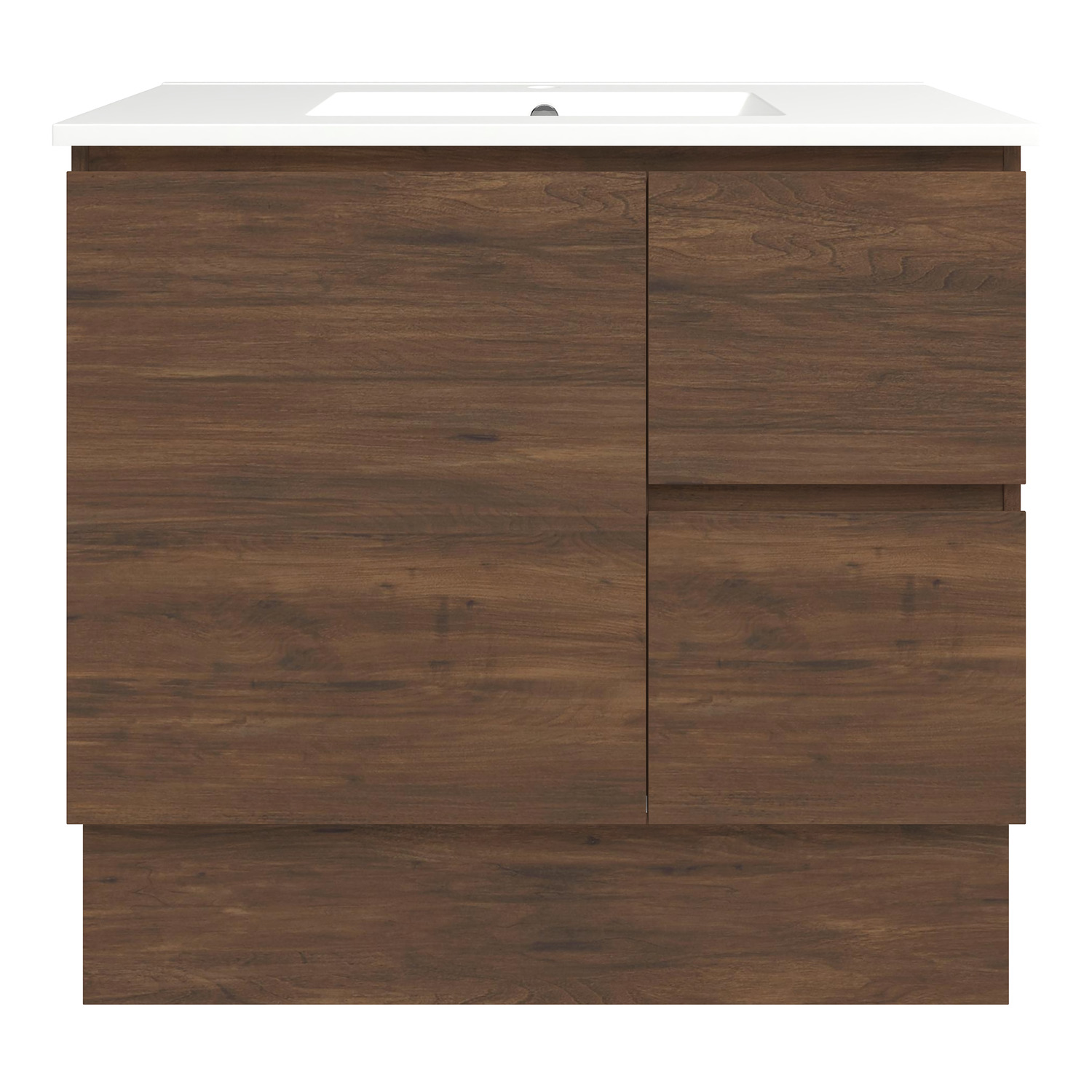 Elemental 900mm Freestanding Single Vanity with Removable Kickboard