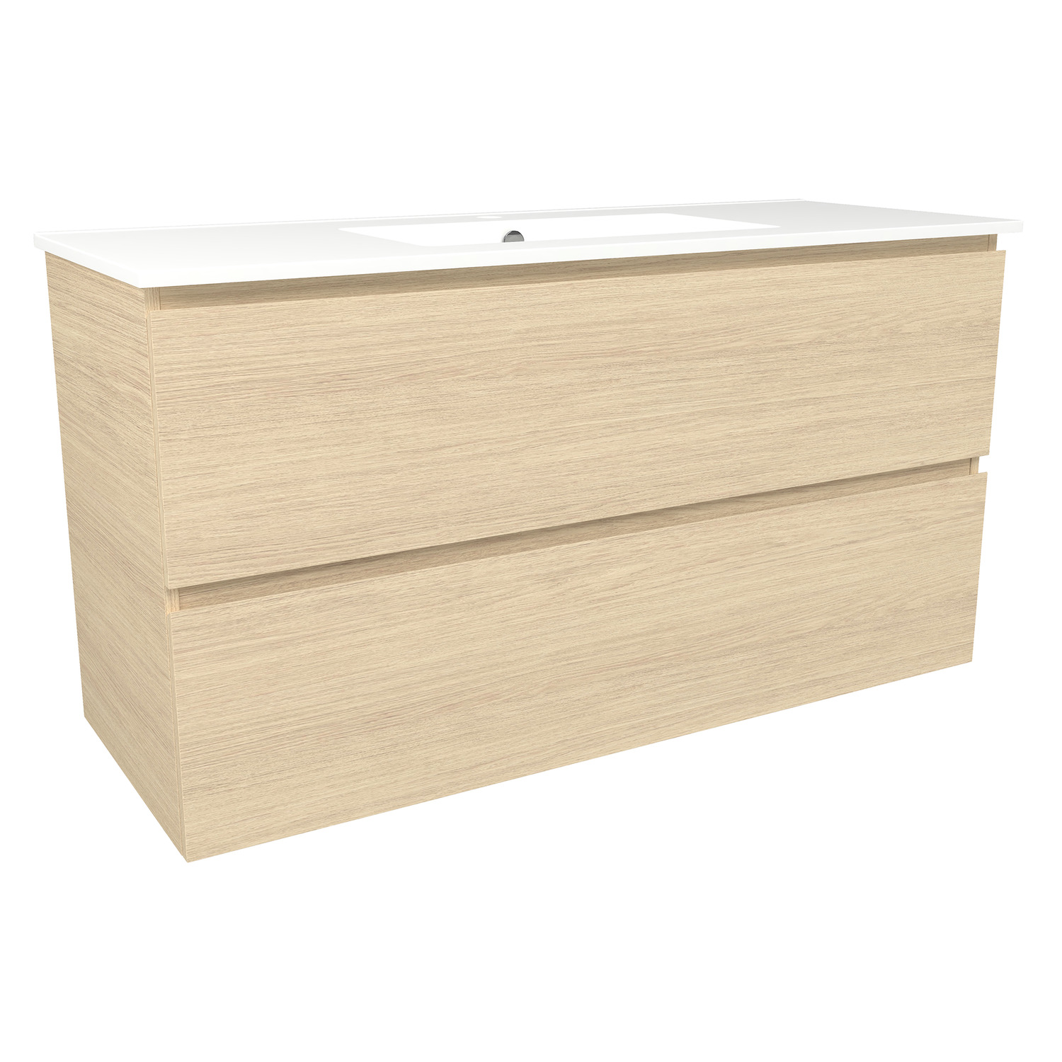 Elemental Plus 1200mm Freestanding Single Vanity with Removable Kickboard