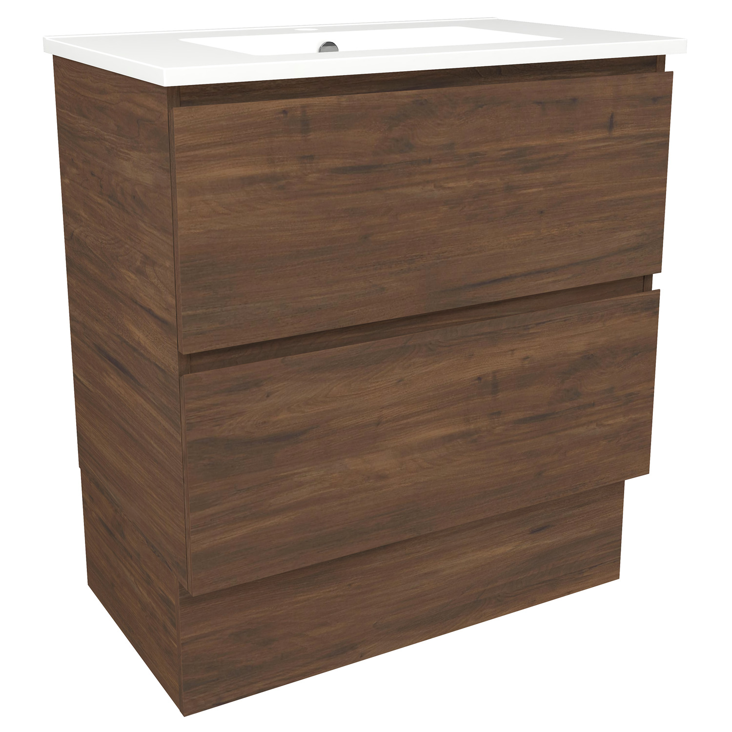 Elemental Plus 750mm Freestanding Single Vanity with Removable Kickboard