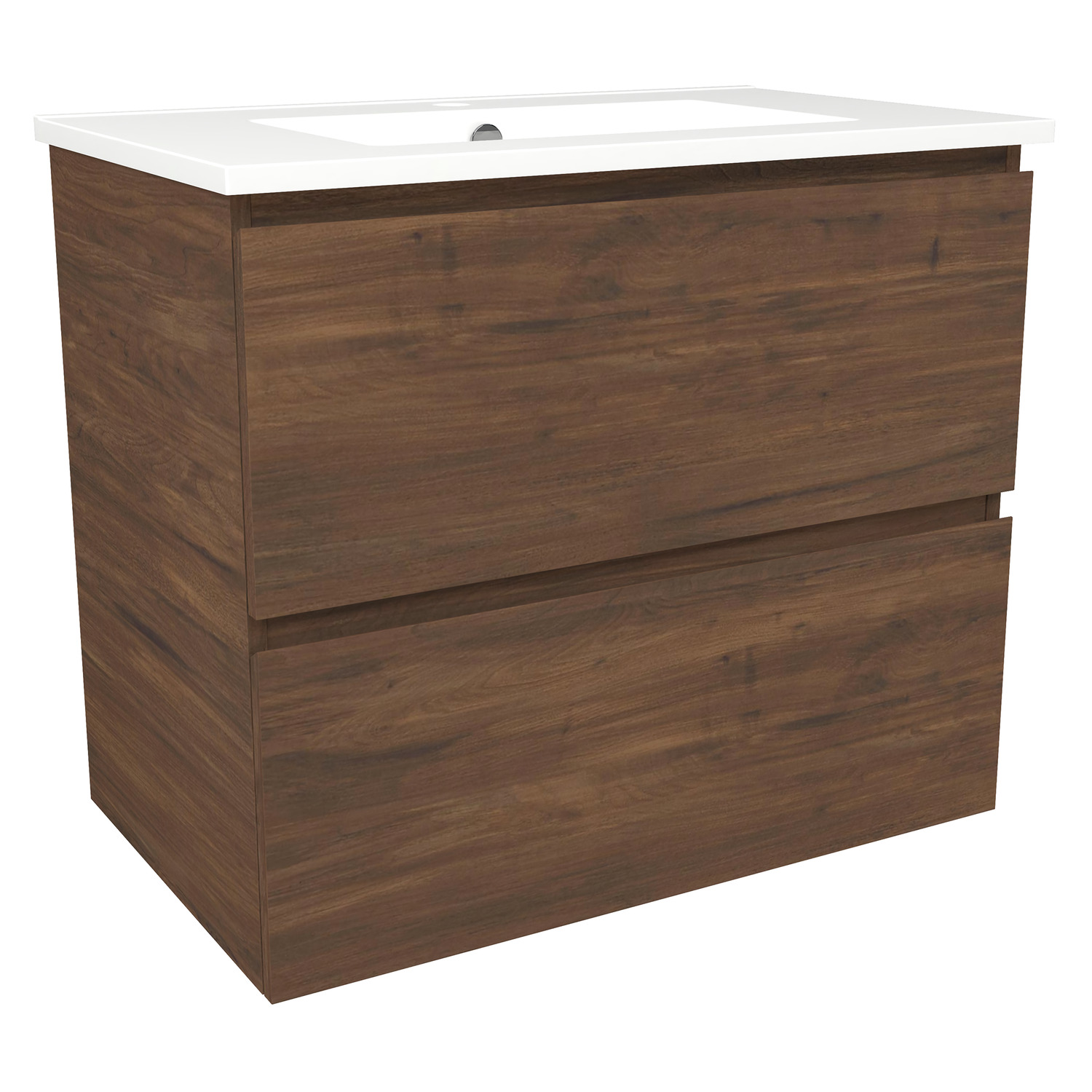 Elemental Plus 750mm Freestanding Single Vanity with Removable Kickboard