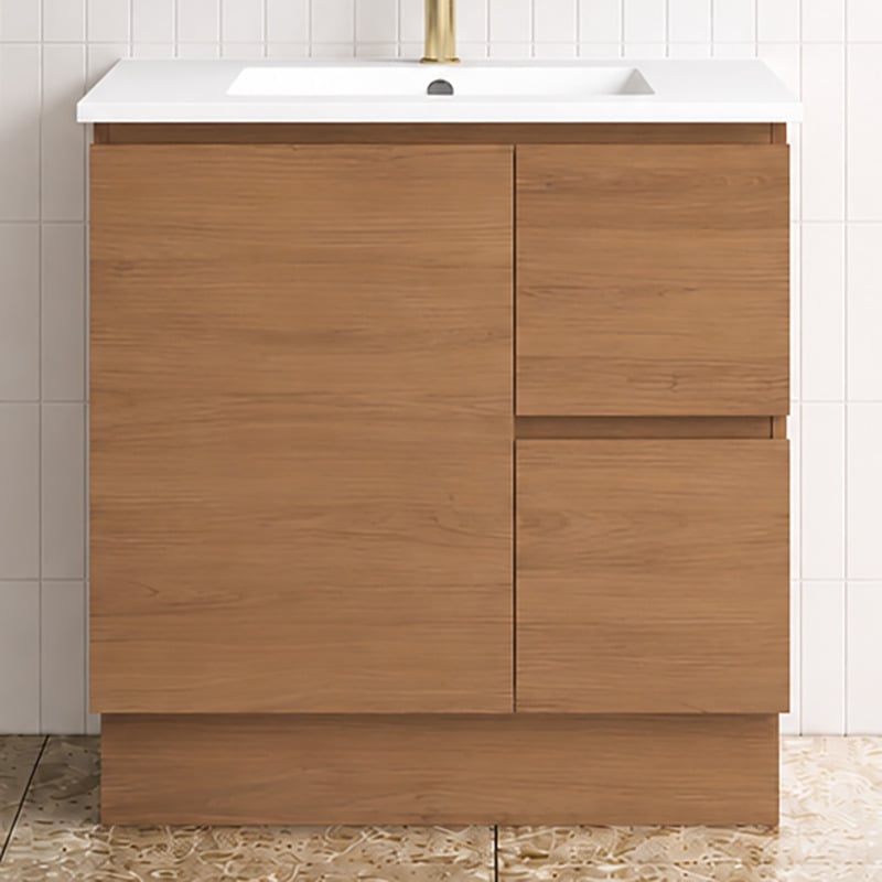 Elemental 750mm Freestanding Single Vanity with Removable Kickboard