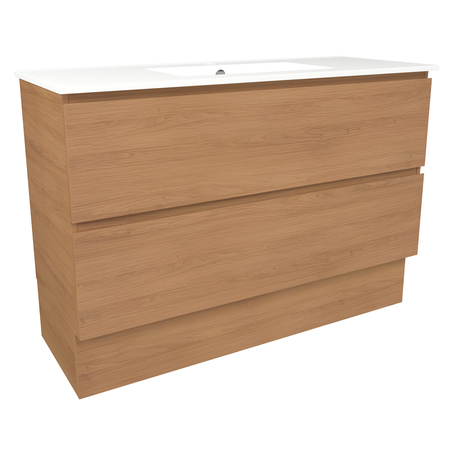 Elemental Plus 1200mm Freestanding Single Vanity with Removable Kickboard