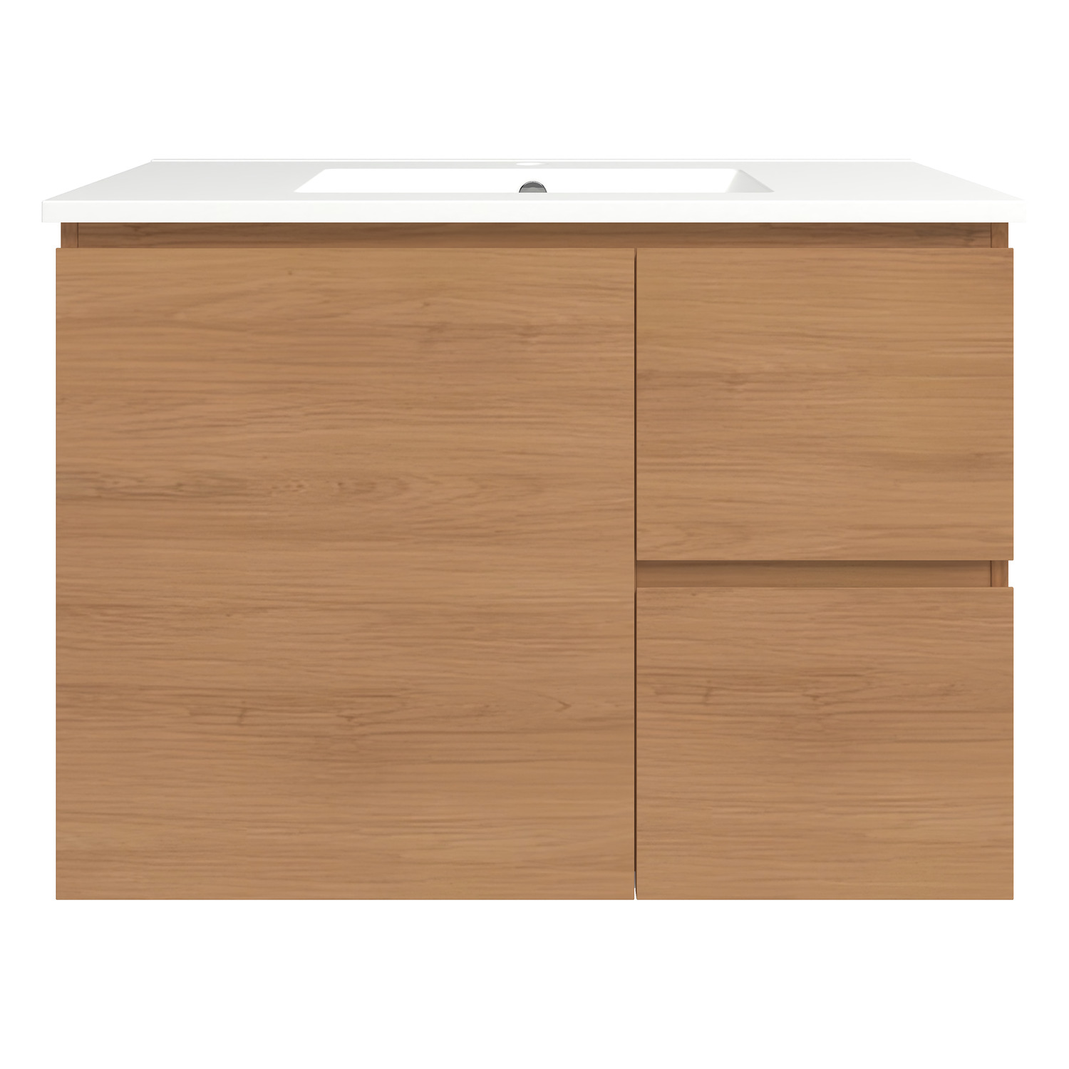Elemental 900mm Freestanding Single Vanity with Removable Kickboard