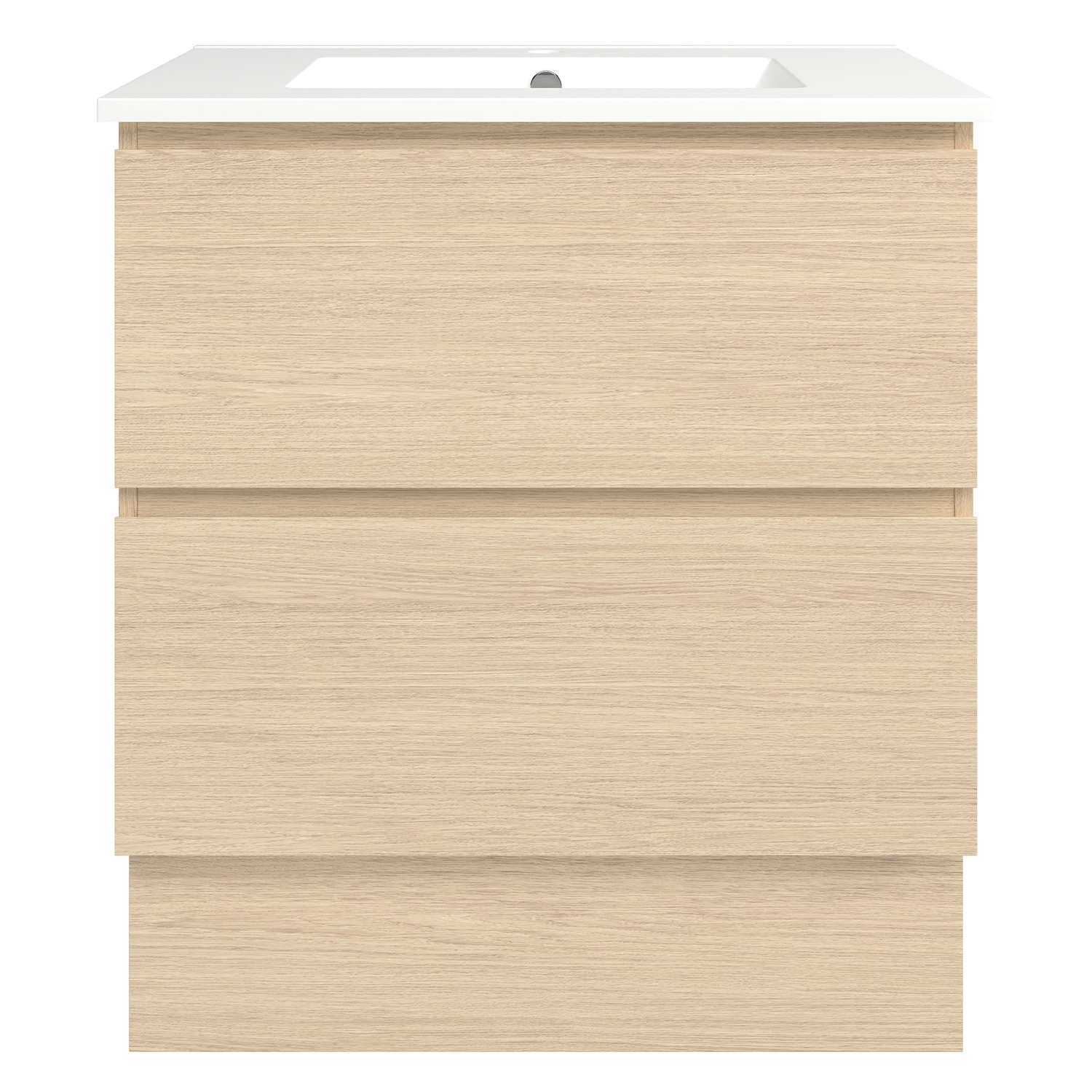 Elemental Plus 750mm Freestanding Single Vanity with Removable Kickboard