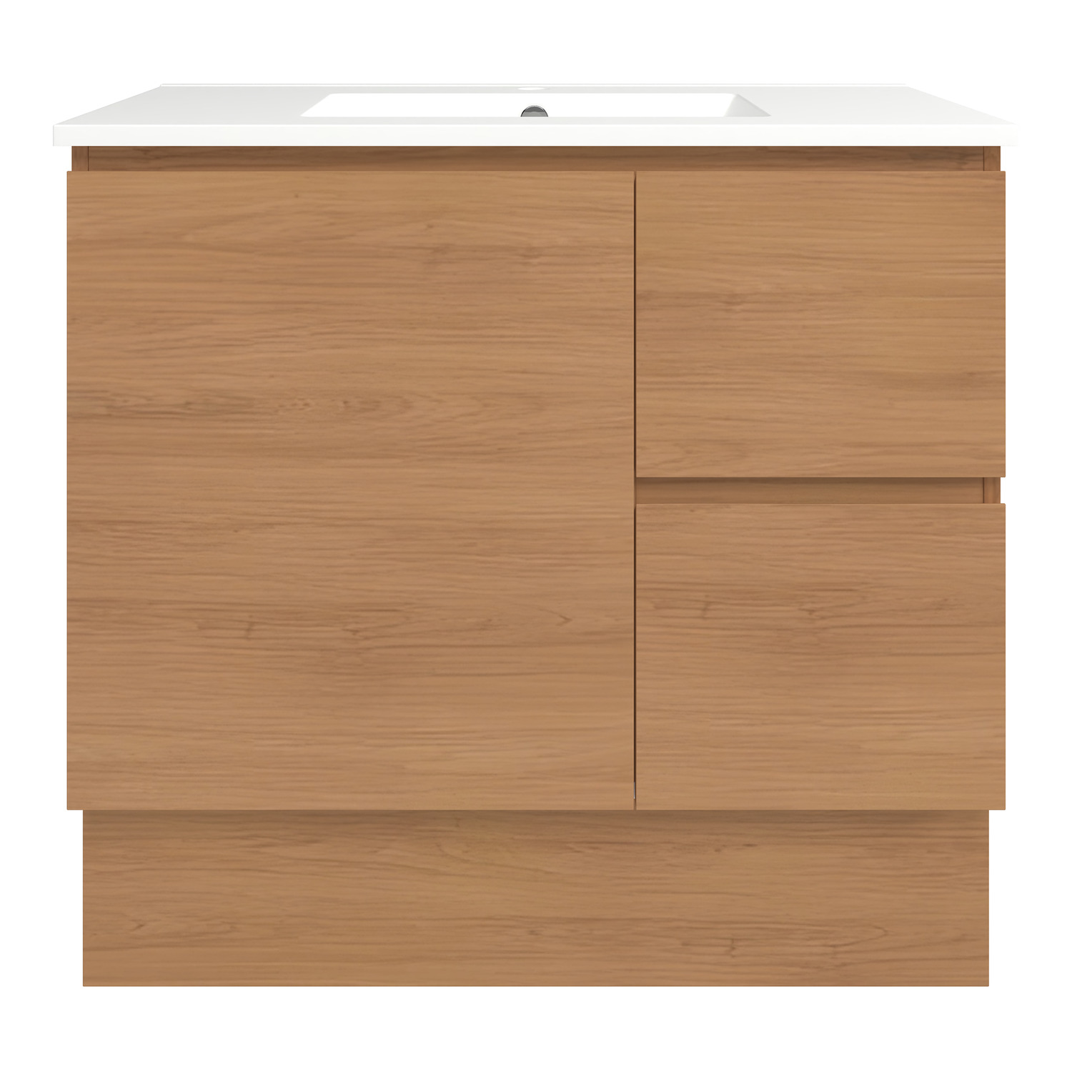 Elemental 900mm Freestanding Single Vanity with Removable Kickboard