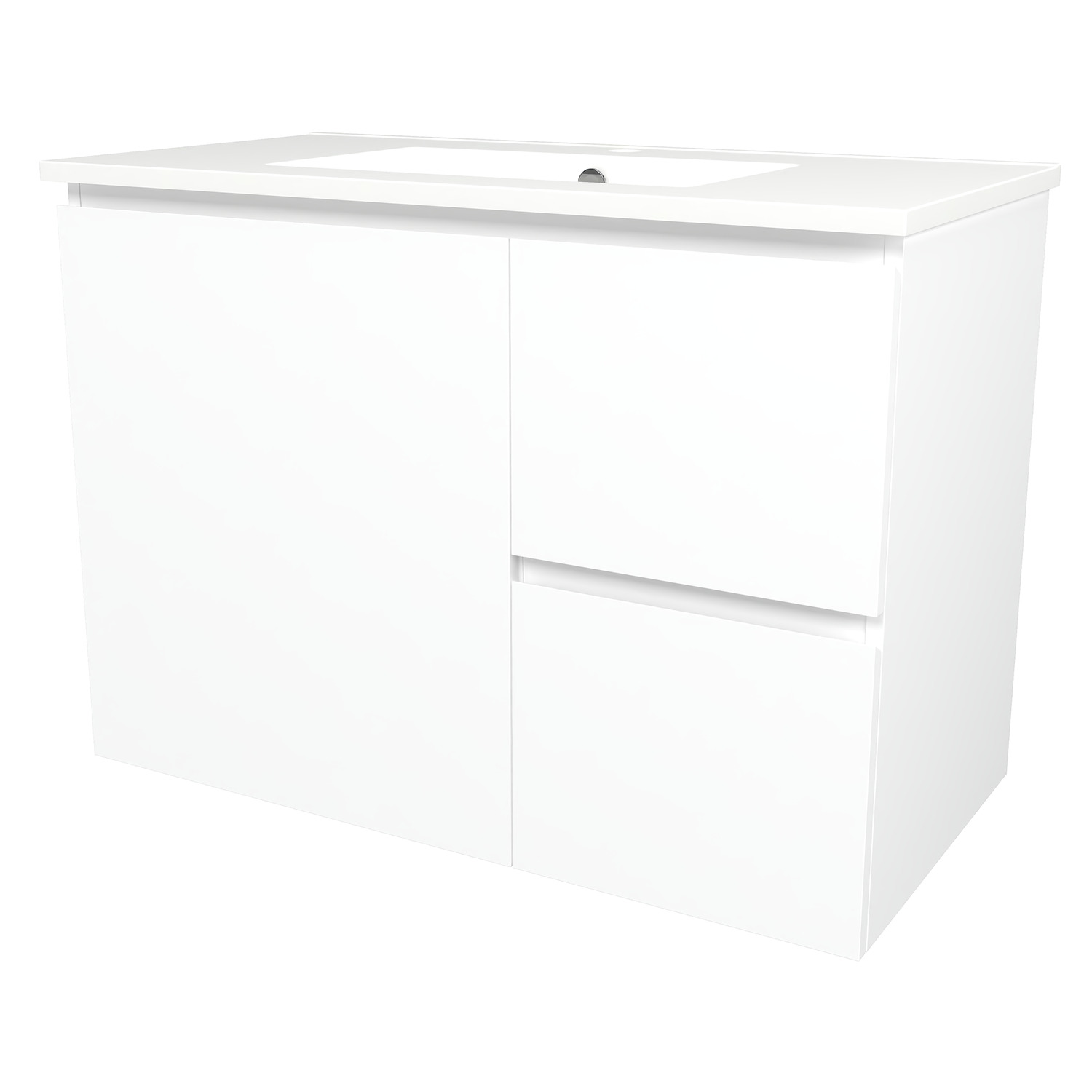 Elemental 900mm Freestanding Single Vanity with Removable Kickboard