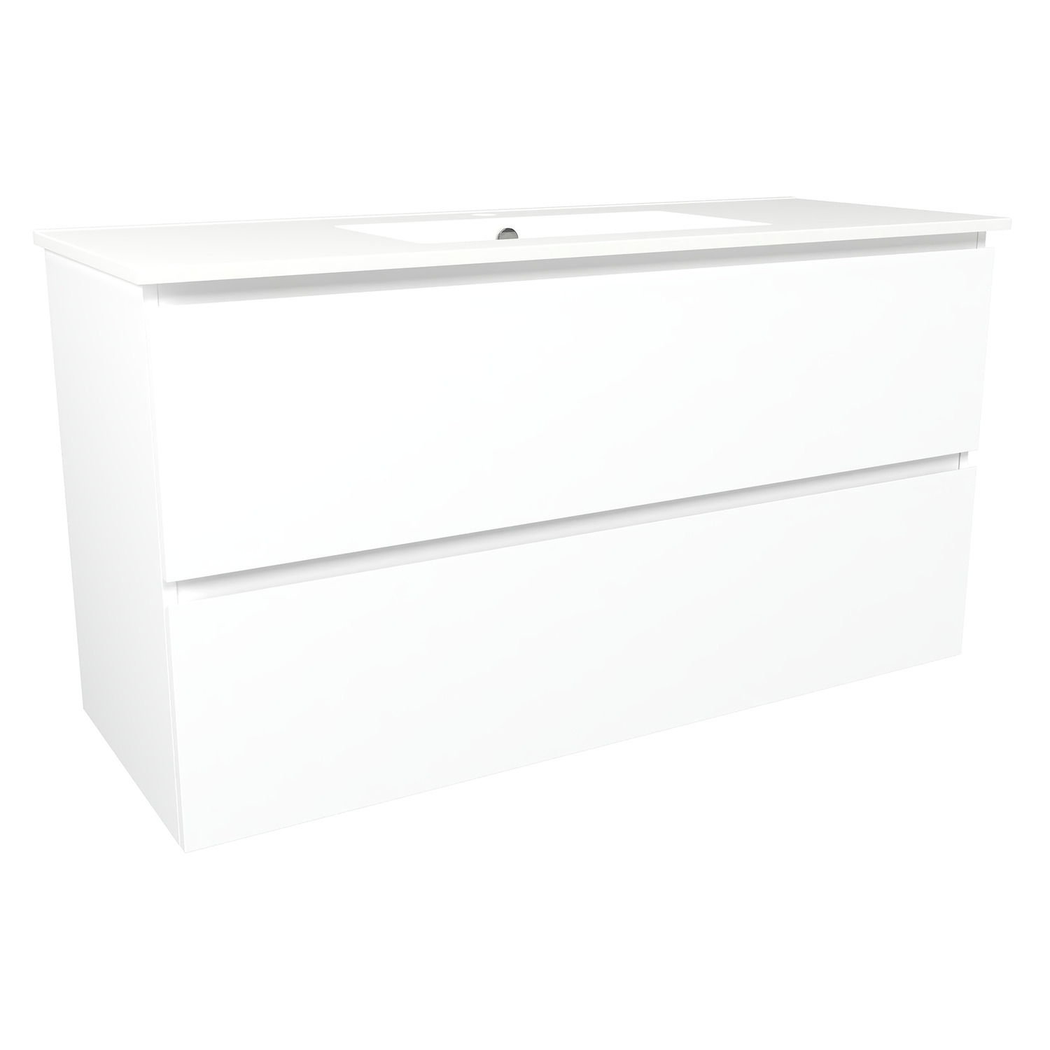 Elemental Plus 1200mm Freestanding Single Vanity with Removable Kickboard