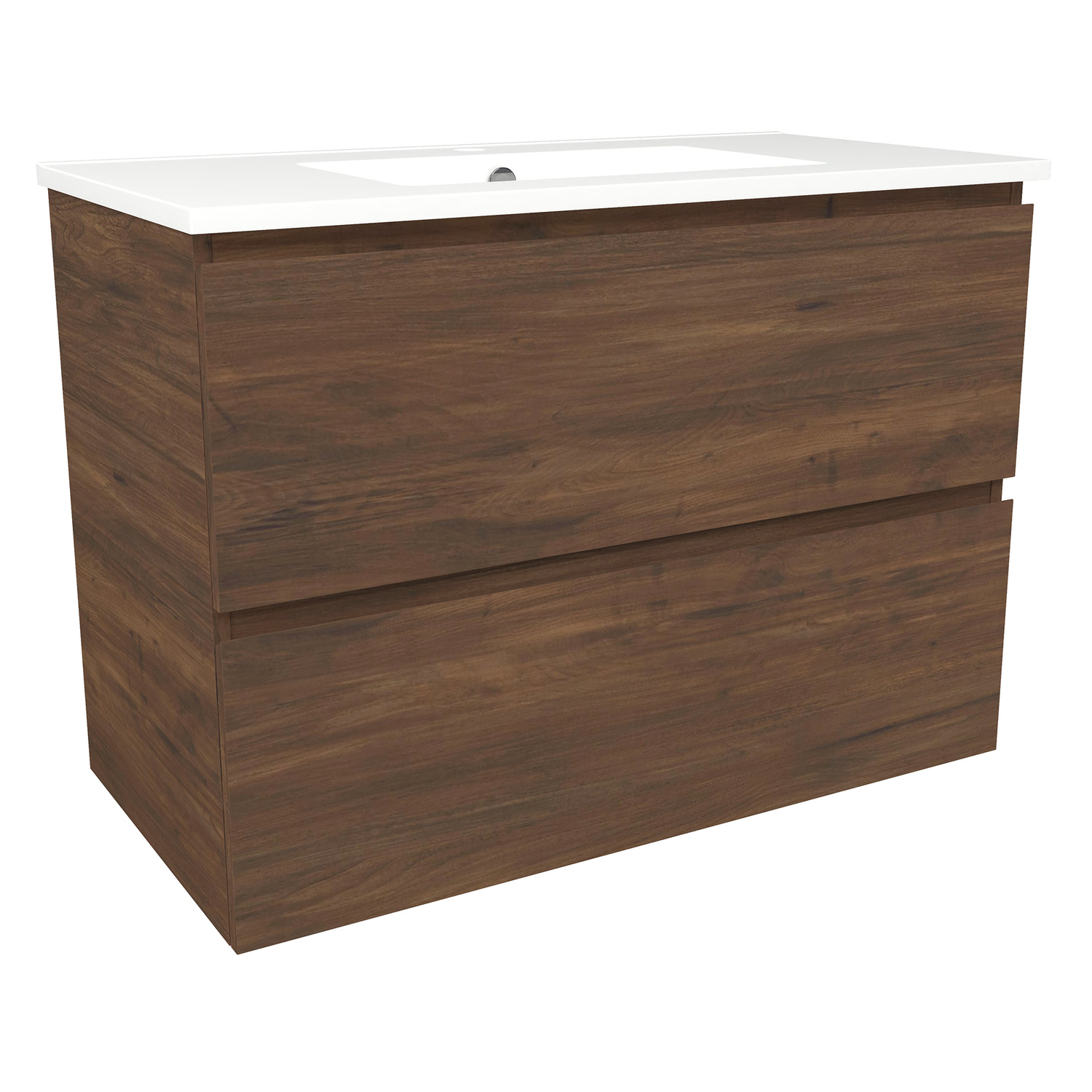 Elemental Plus 900mm Freestanding Single Vanity with Removable Kickboard