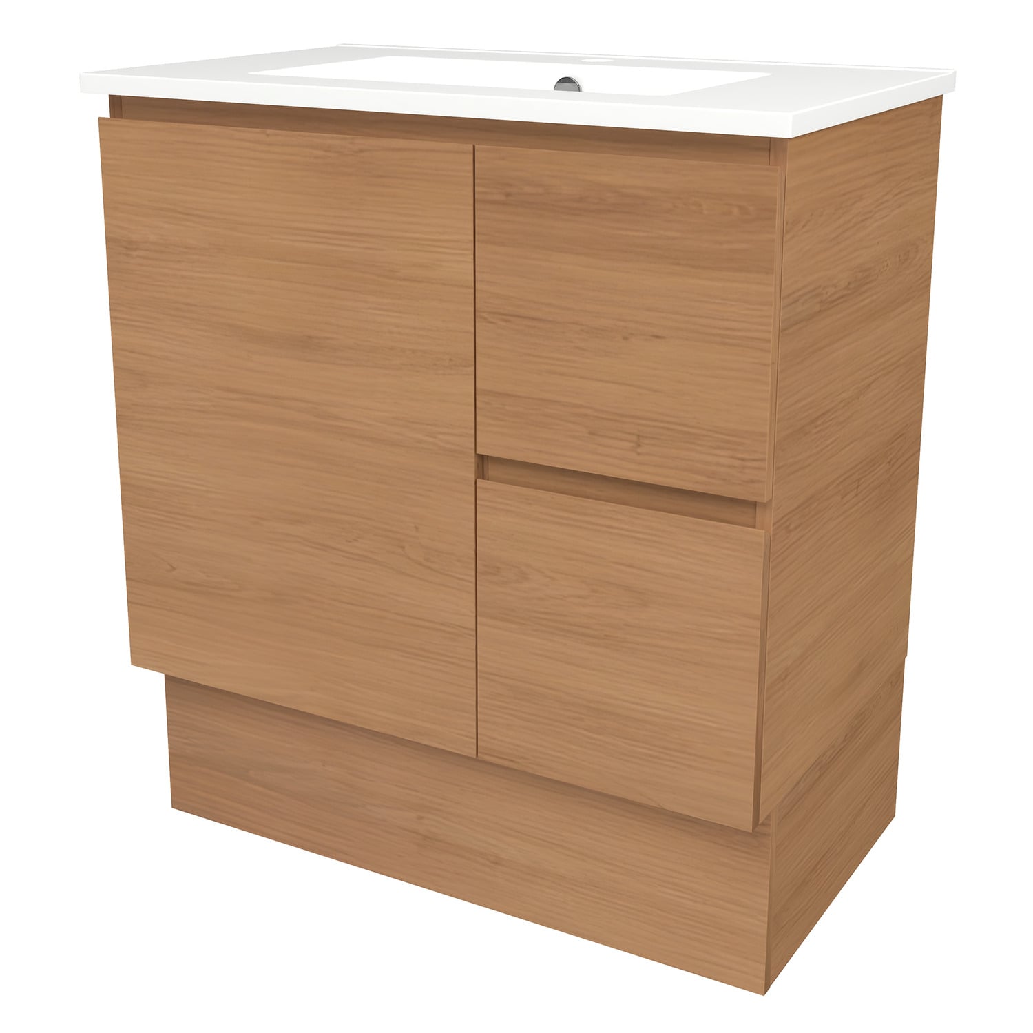 Elemental 750mm Freestanding Single Vanity with Removable Kickboard