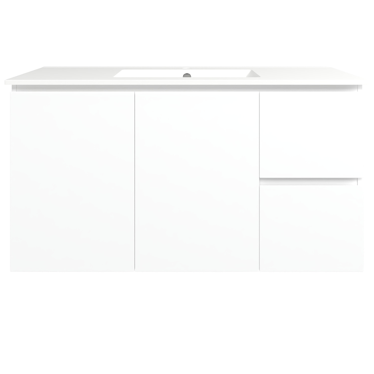 Elemental 1200mm Freestanding Single Vanity with Removable Kickboard