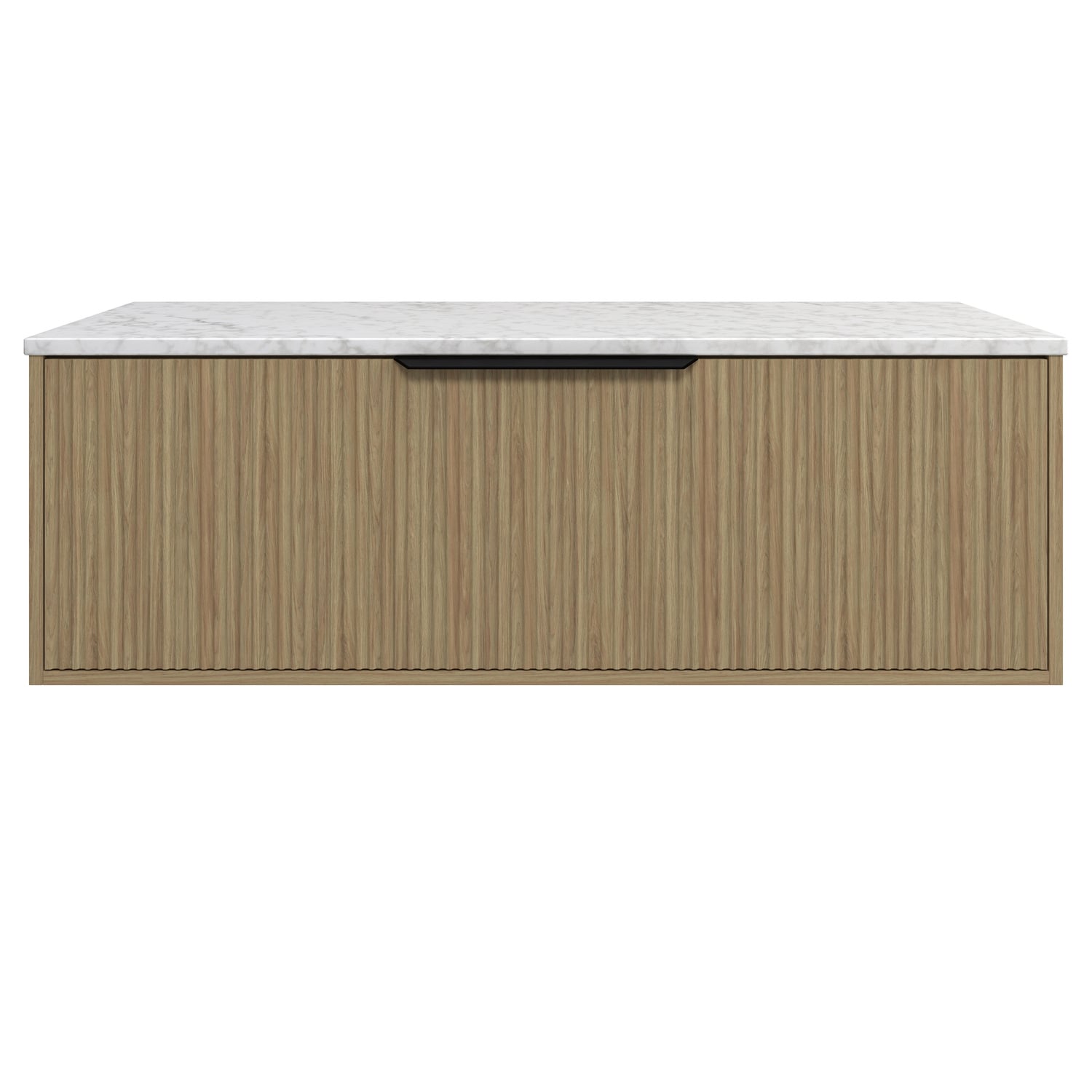 Elwood 1200mm Carrara Wall Hung Single Vanity Unit
