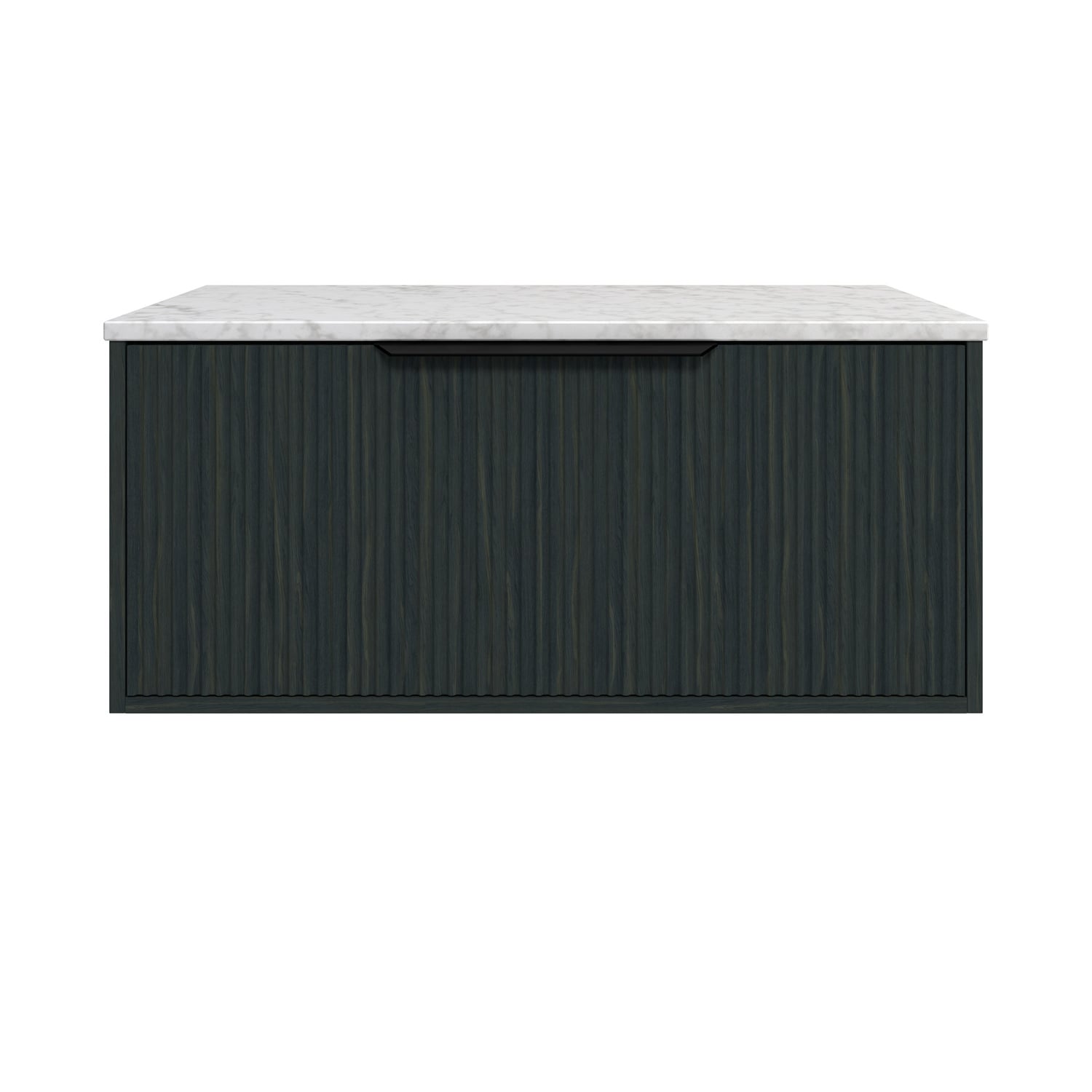Elwood 900mm Carrara Wall Hung Single Vanity Unit