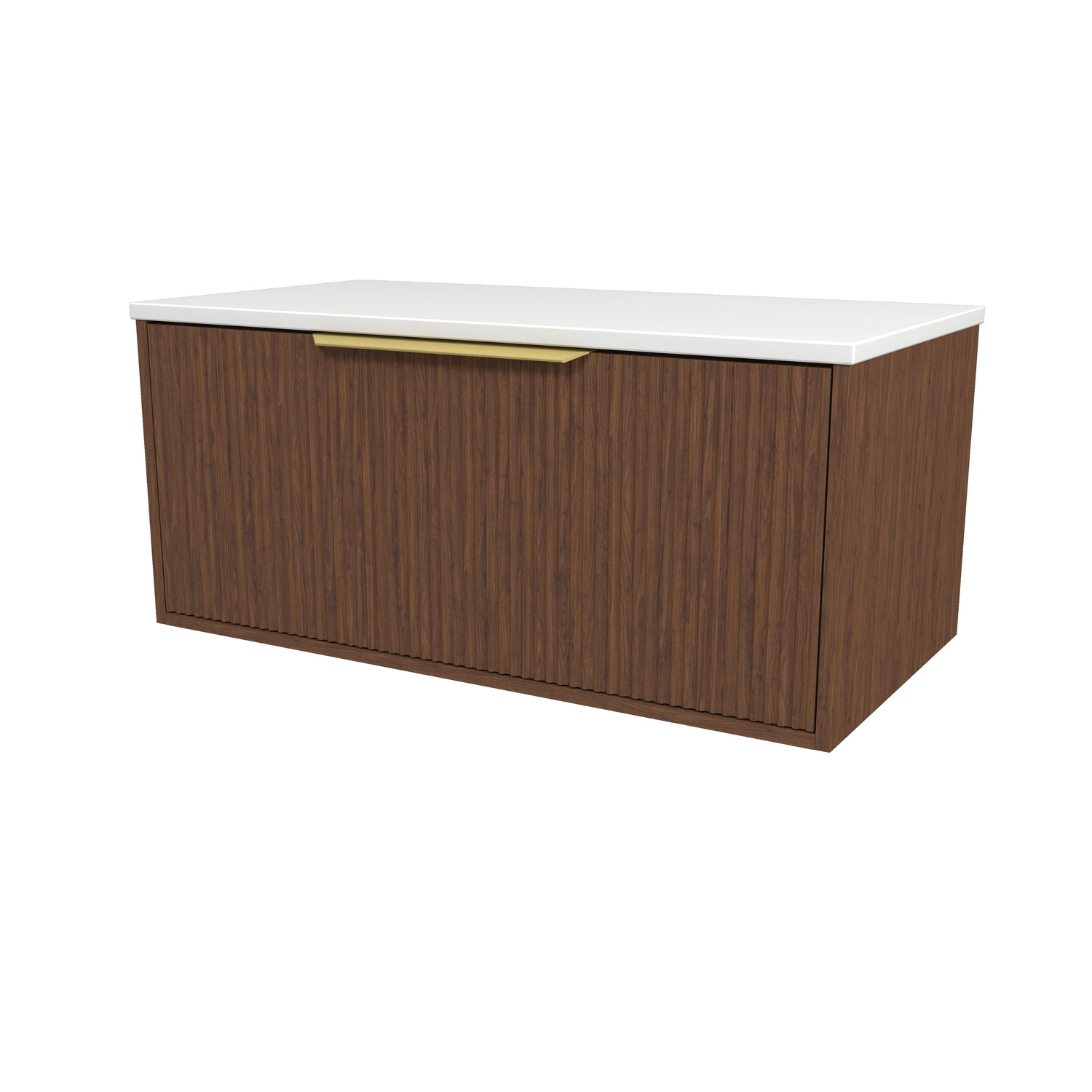 Elwood Dockland 900mm Wall Hung Single Vanity Unit