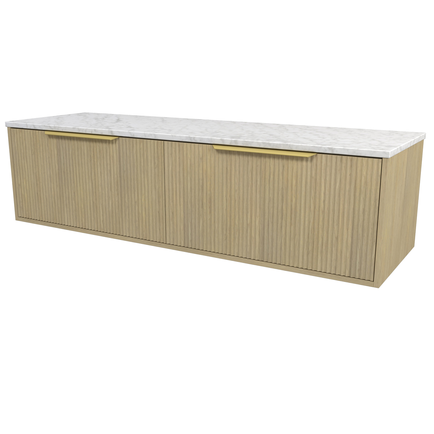 Elwood Dockland 1500mm Wall Hung Double Vanity Unit