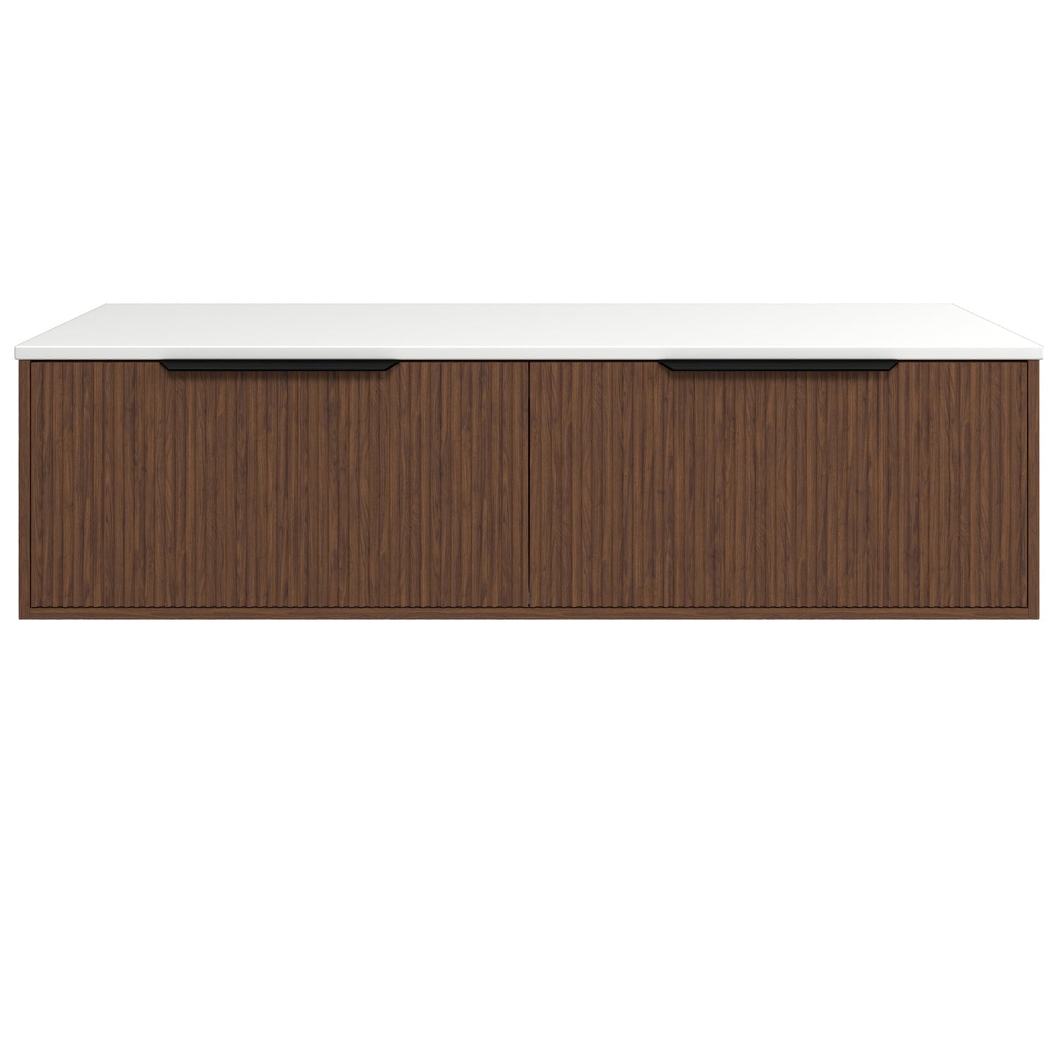 Elwood 1500mm Artic White Wall Hung Double Vanity Unit