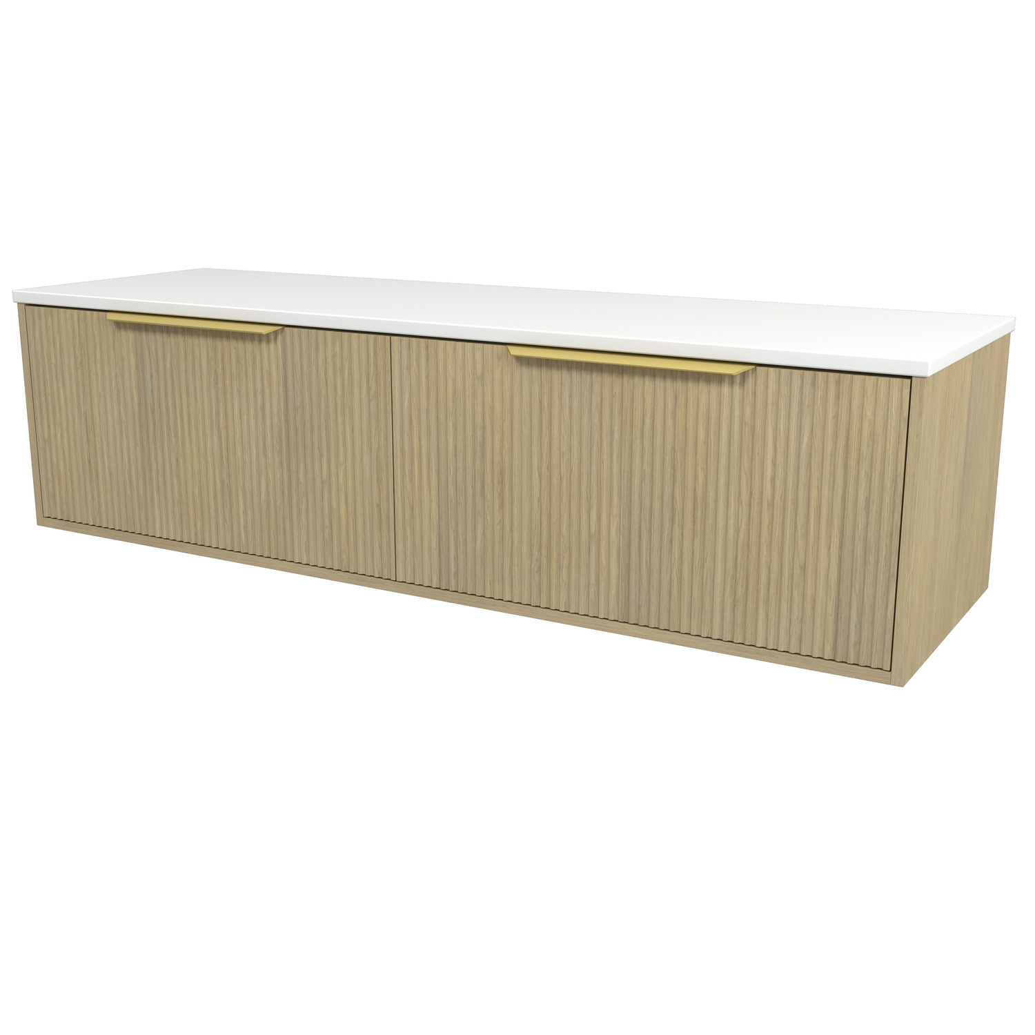 Elwood Dockland 1500mm Wall Hung Double Vanity Unit