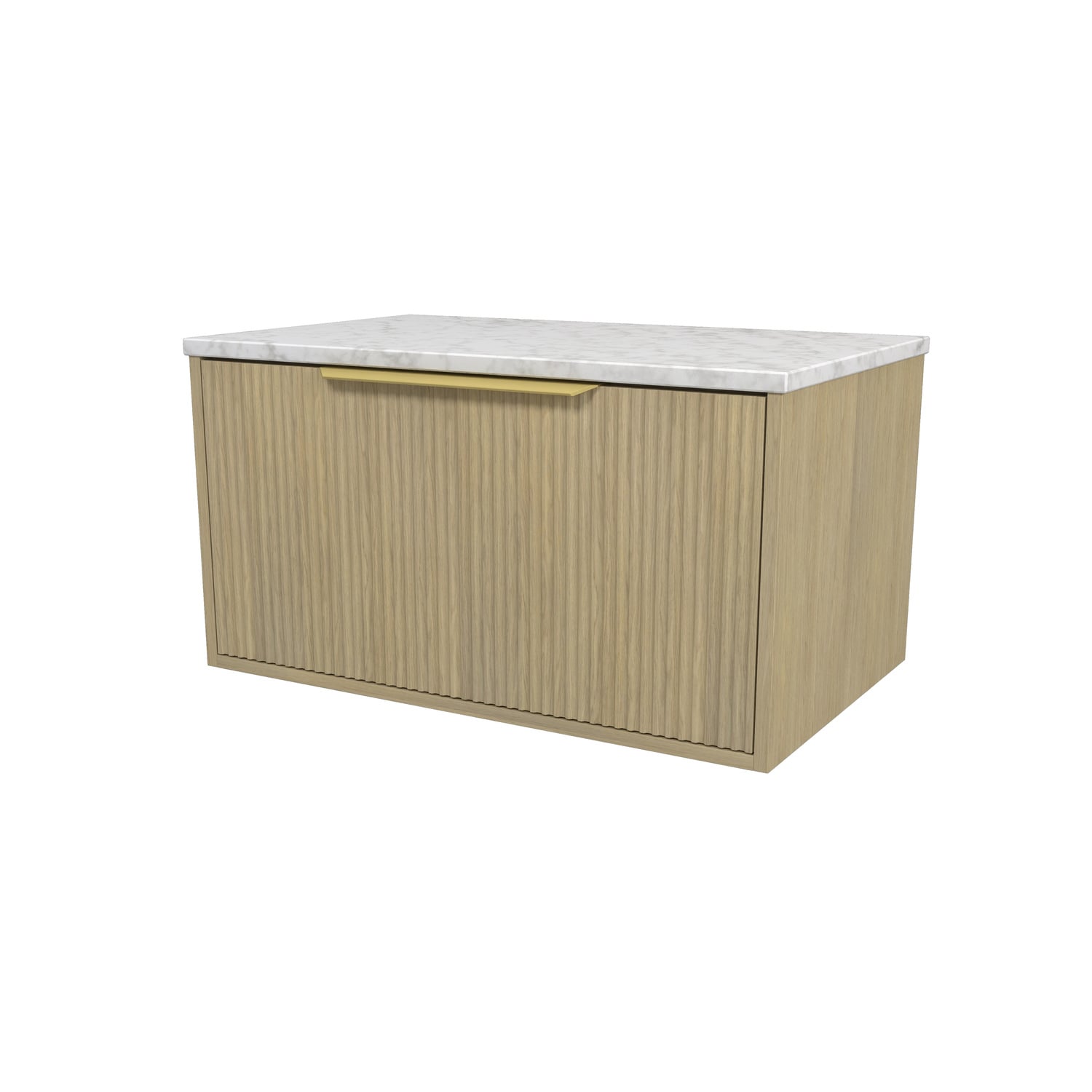Elwood Dockland 750mm Wall Hung Single Vanity Unit