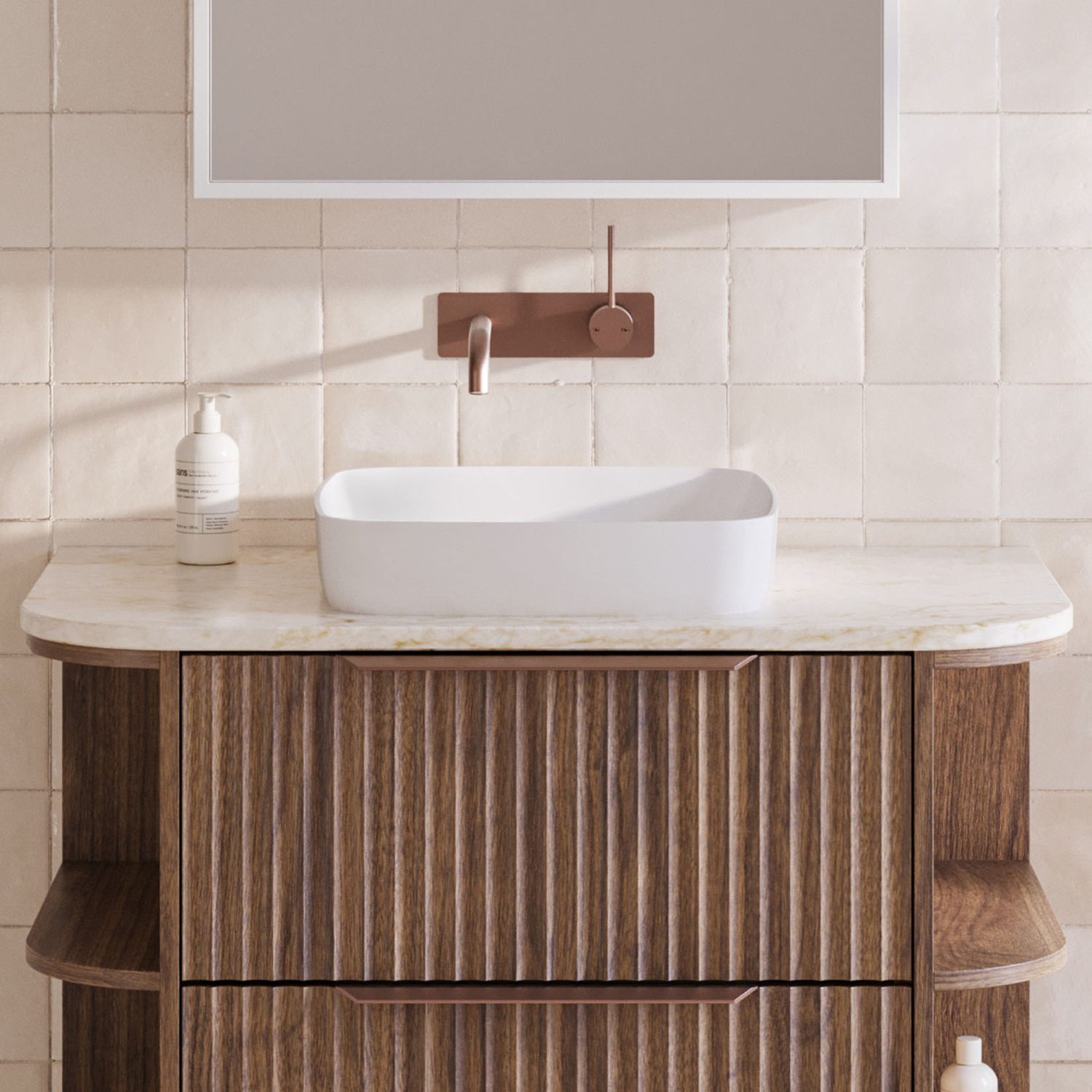 Addison 405mm Ceramic Semi-Inset Basin