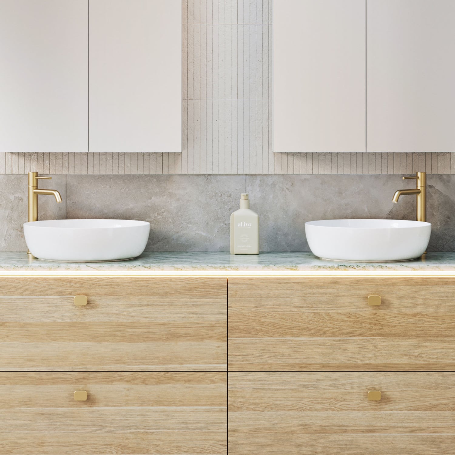 Chase 405mm Round Ceramic Above Counter Basin