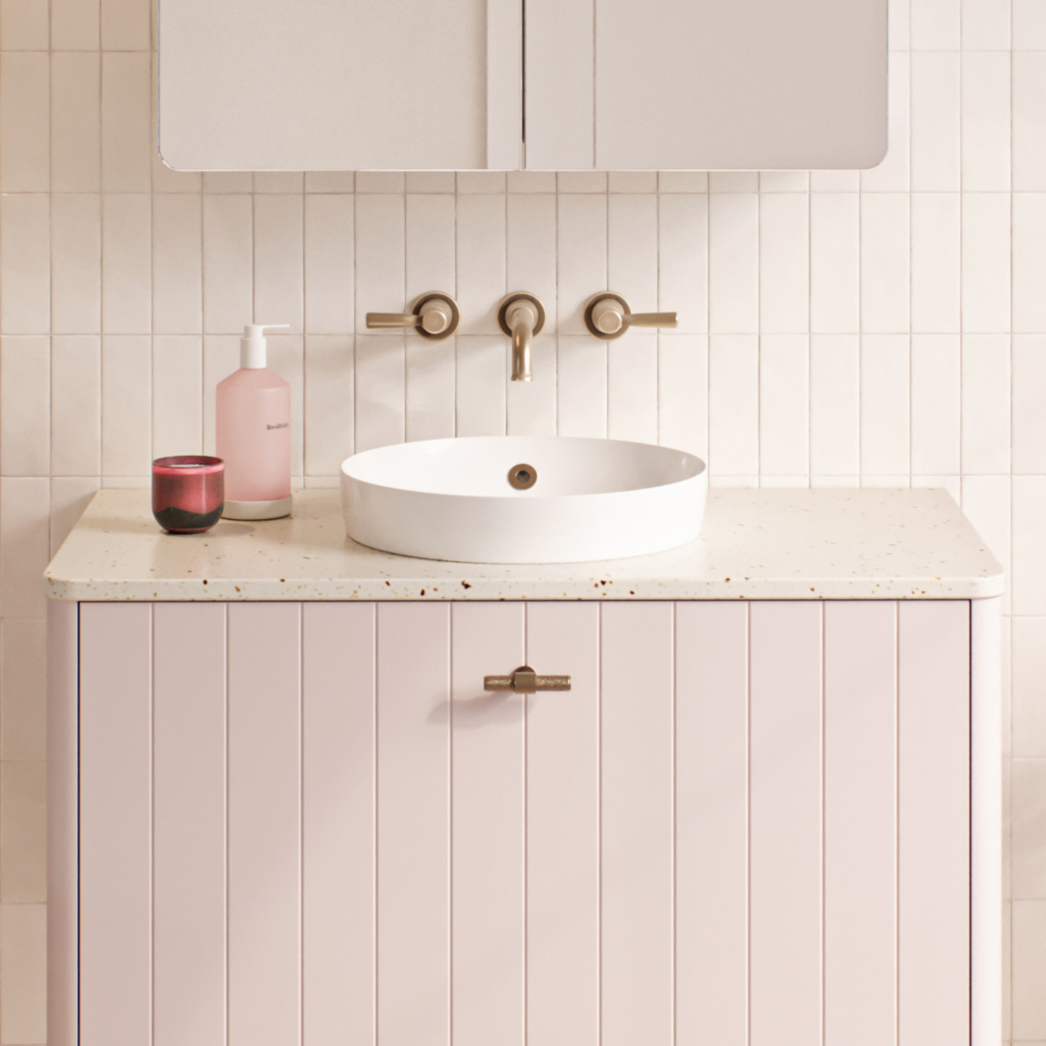 Henry 360mm Gloss White Above Counter Basin