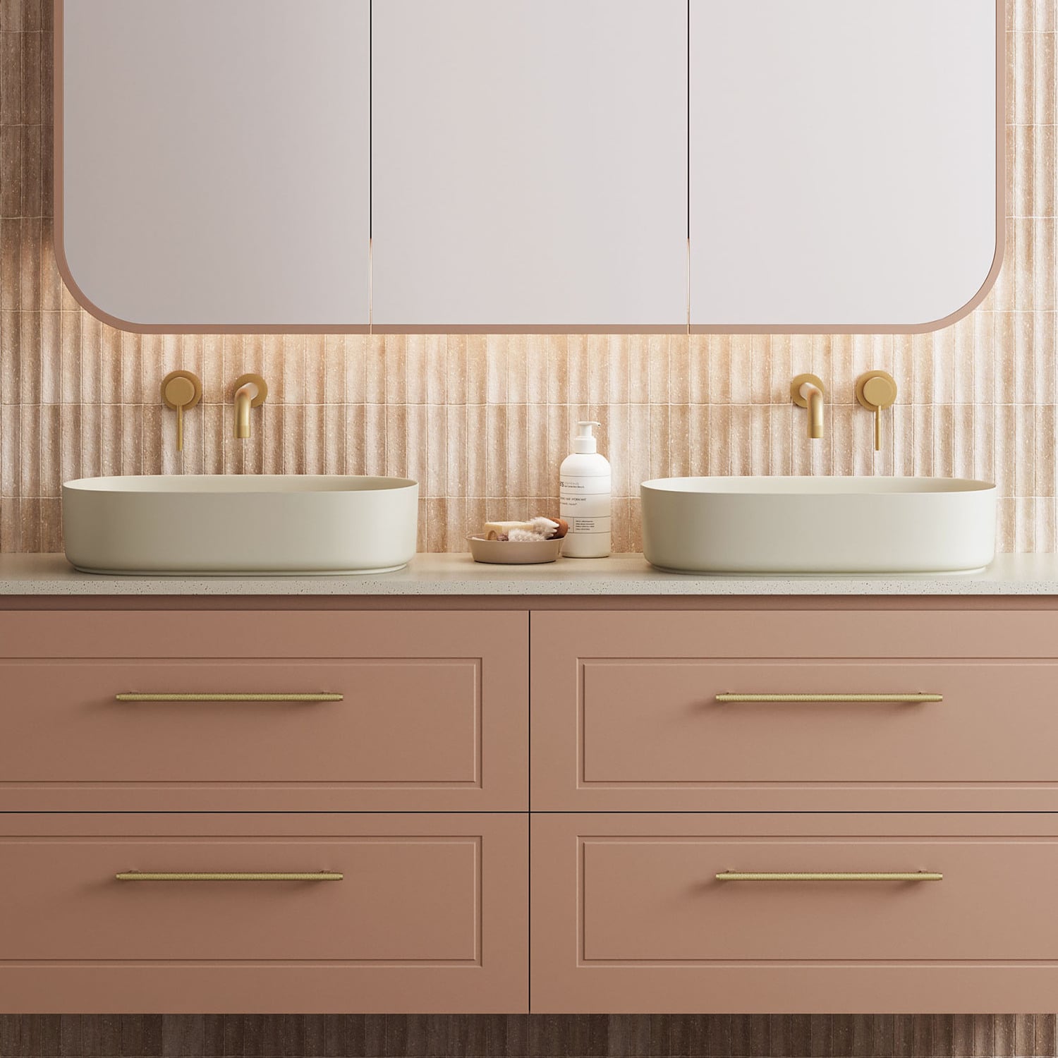 Myrtle 550mm Oval Ceramic Above Counter Basin