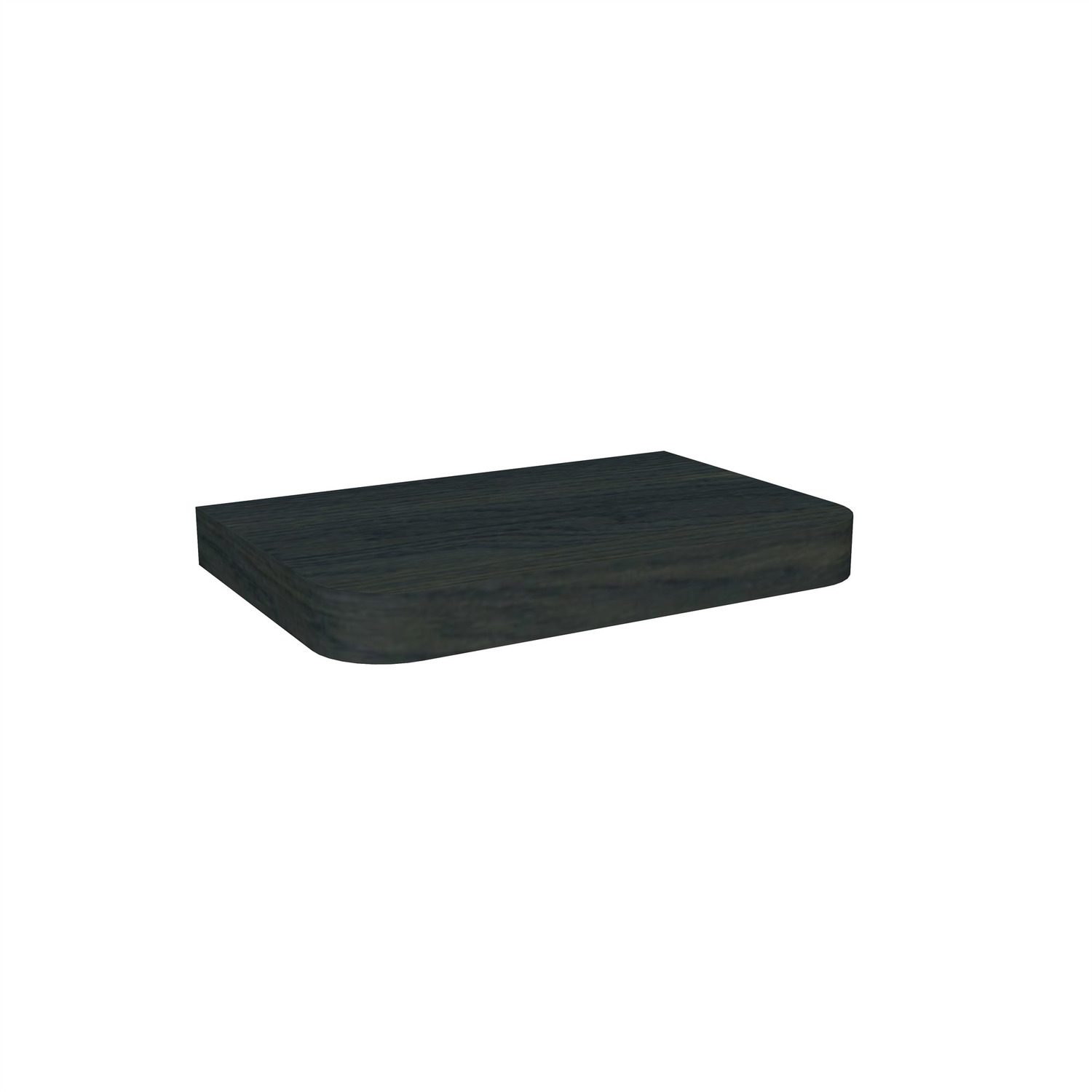 Splice Curved Bathroom Shelf