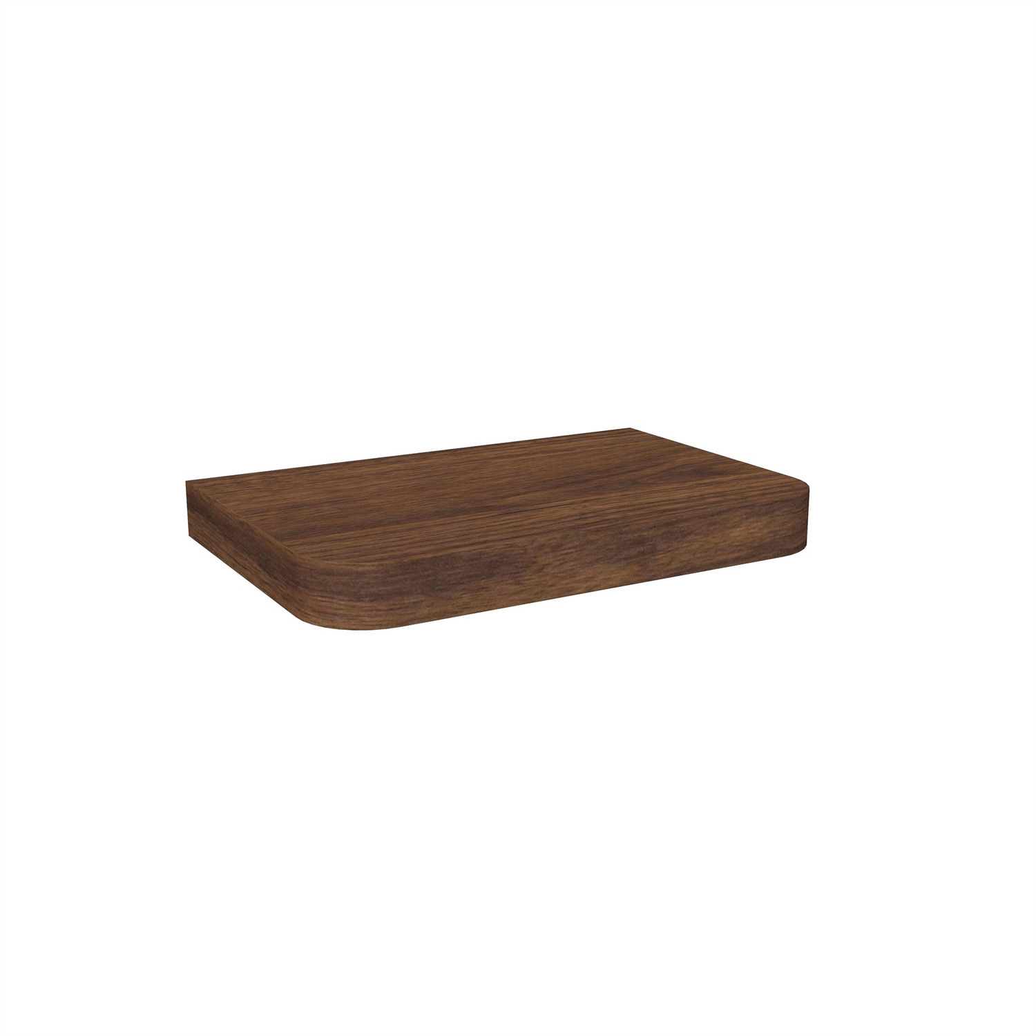 Splice Curved Bathroom Shelf