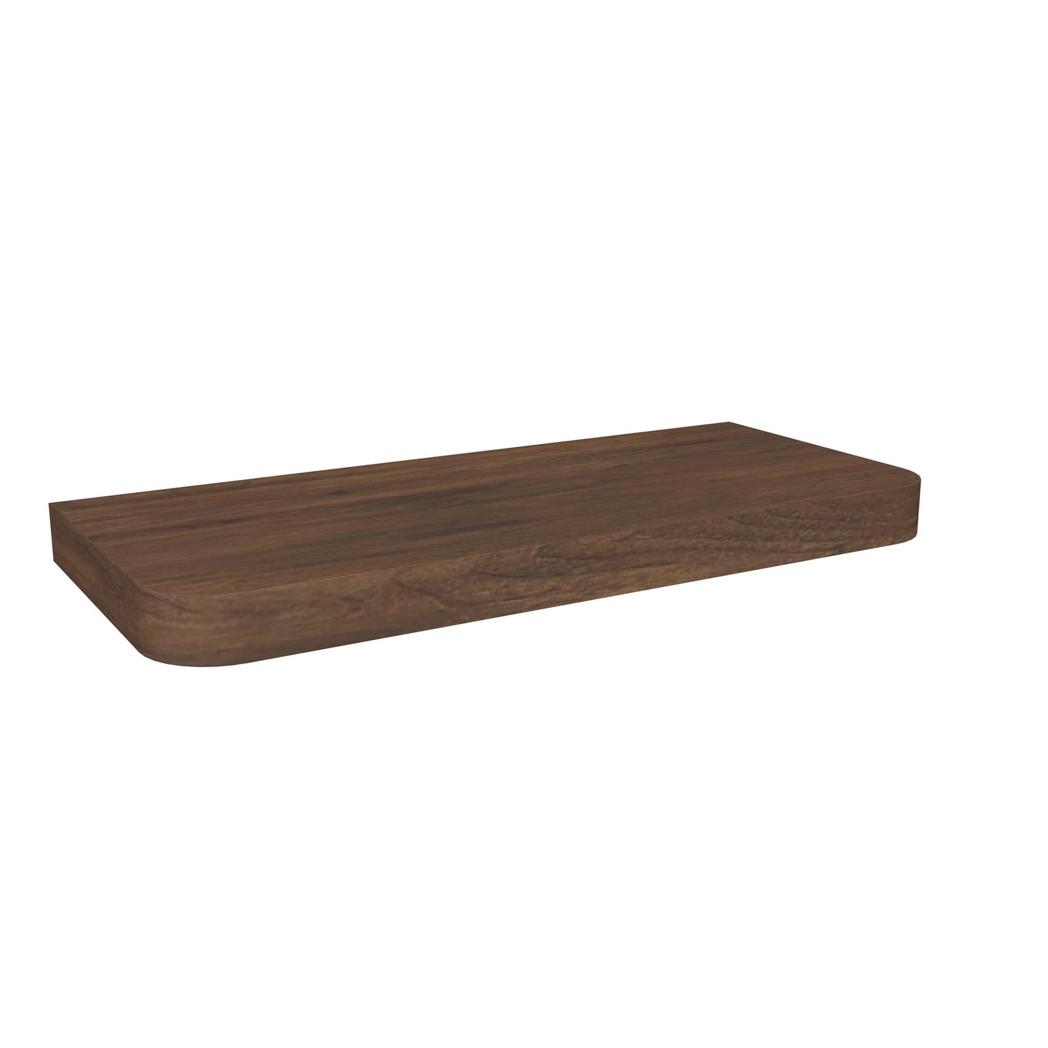 Splice Curved Bathroom Shelf