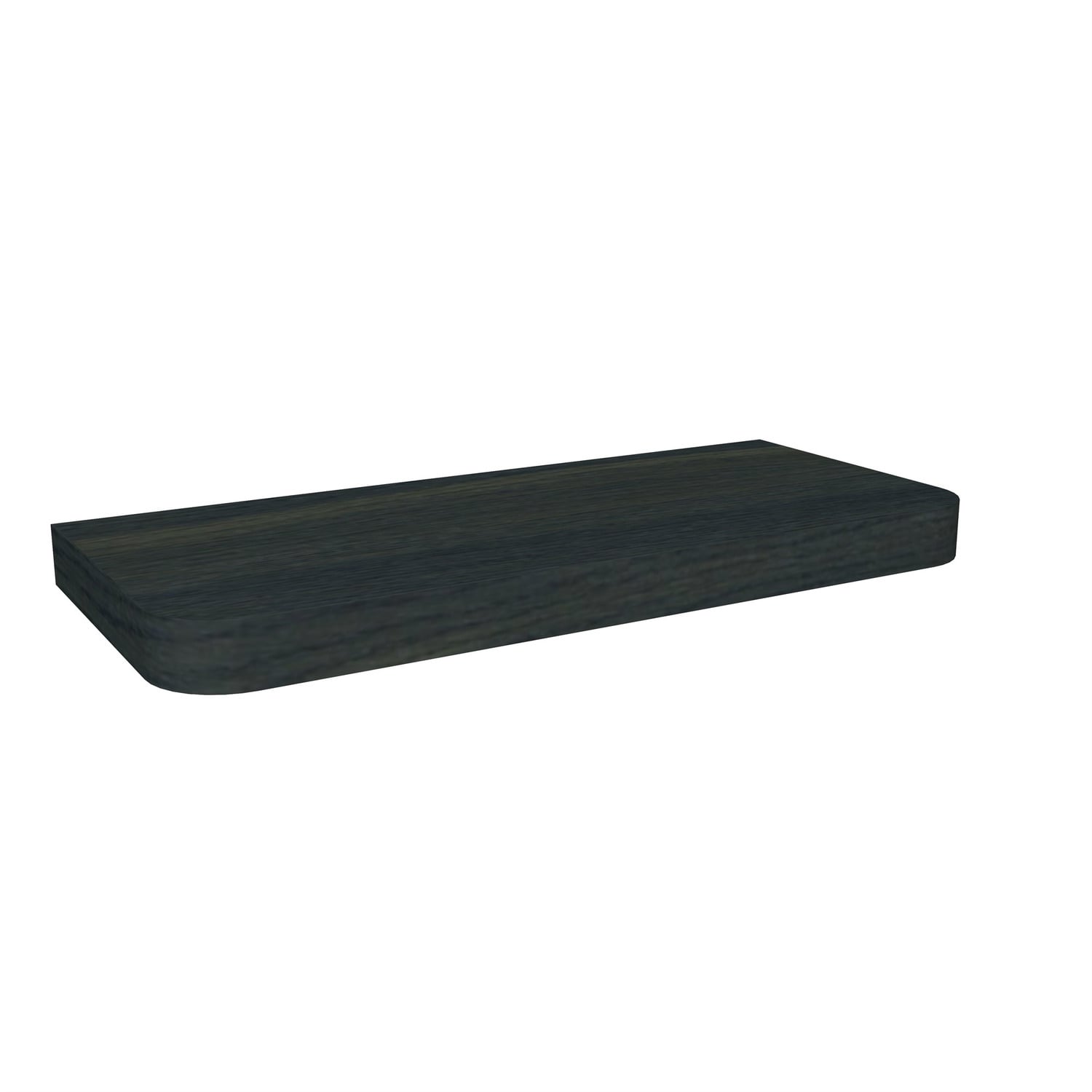 Splice Curved Bathroom Shelf