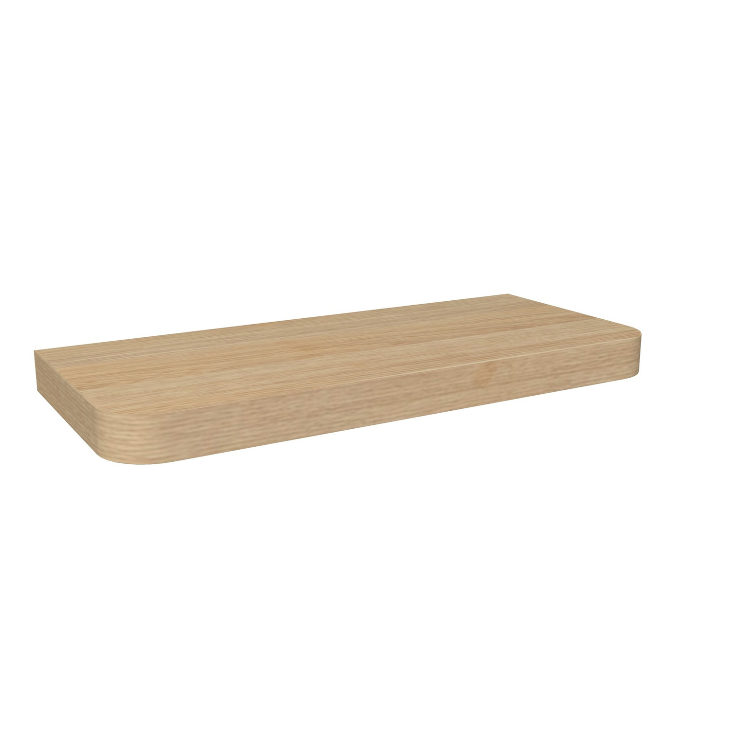 Splice Curved Bathroom Shelf