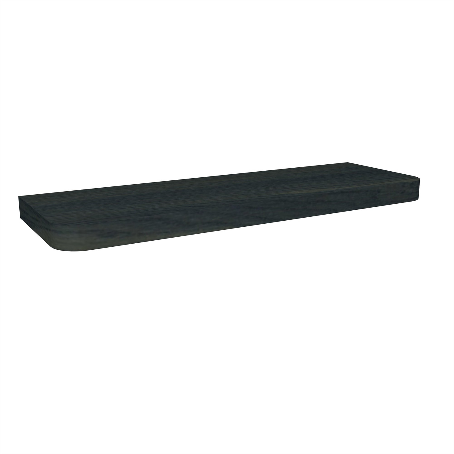 Splice Curved Bathroom Shelf