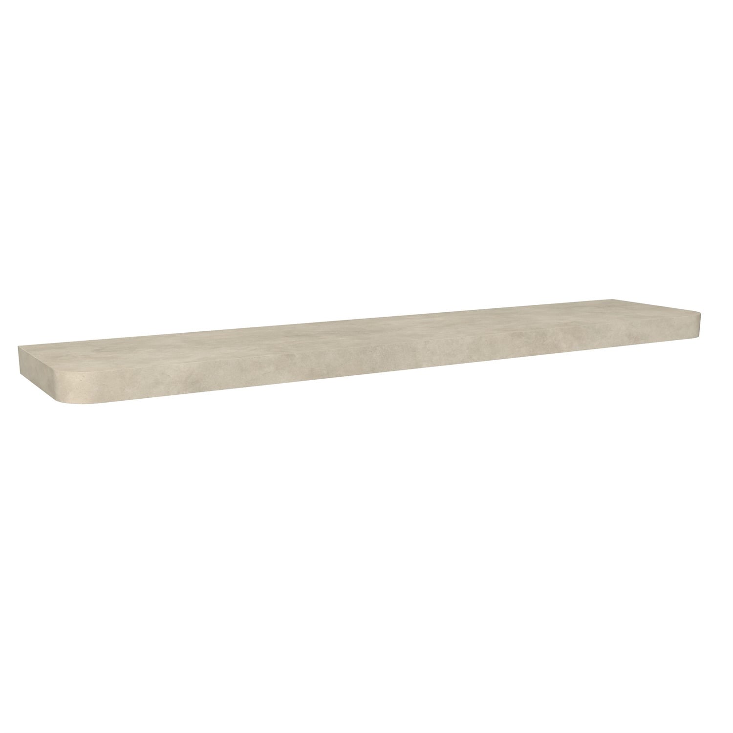 Splice Curved Bathroom Shelf