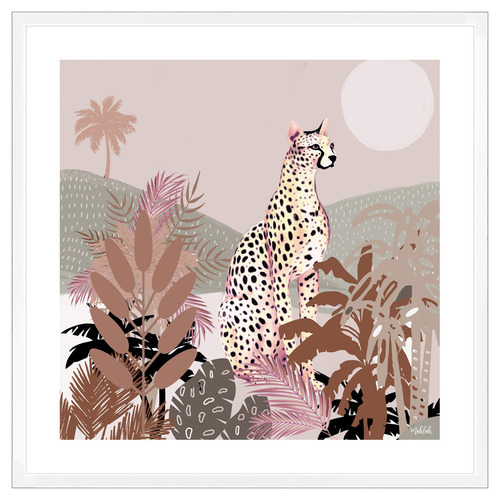 Bungalow Town Printed Wall Art