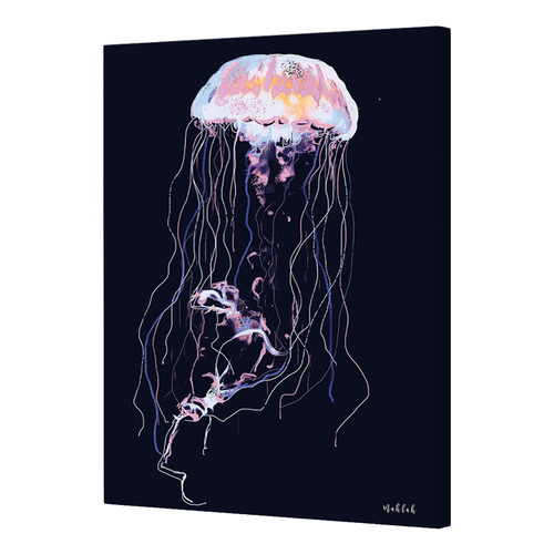 Jelly Fish Printed Wall Art