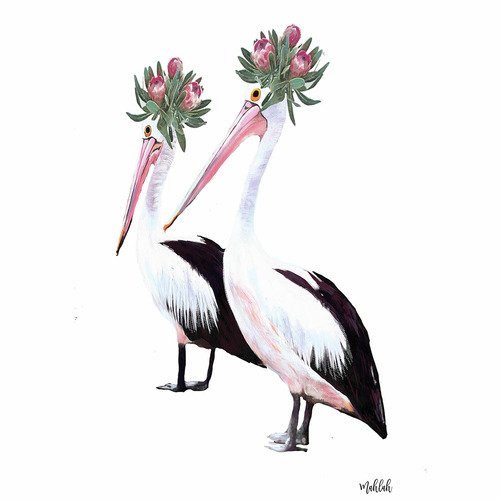 Pelican Summer Printed Wall Art