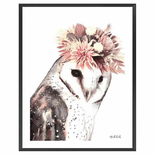 Owl Printed Wall Art