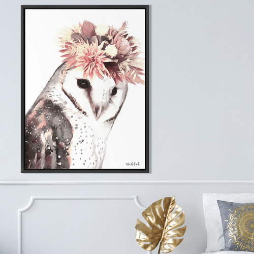 Owl Printed Wall Art