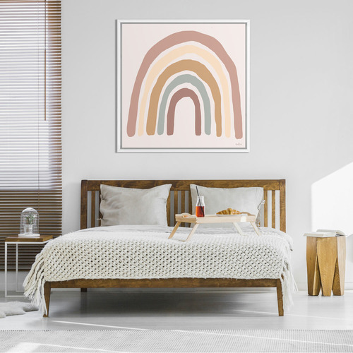 Rainbow Blush Printed Wall Art