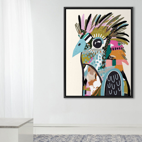 Offbeat Bird Printed Wall Art