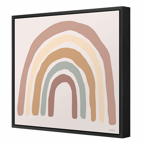 Rainbow Blush Printed Wall Art