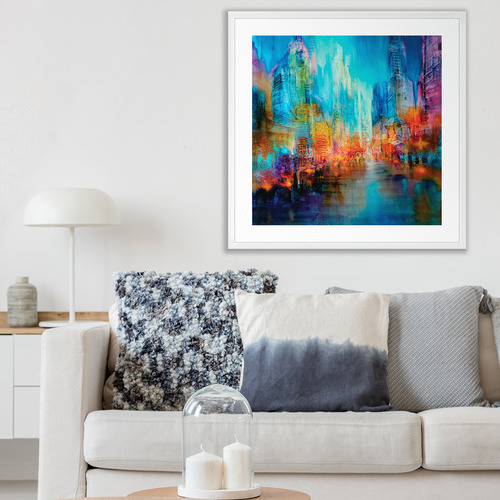 Big City Printed Wall Art