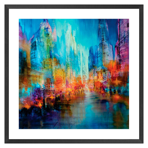 Big City Printed Wall Art