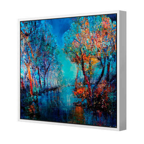 Trees by the River Printed Wall Art