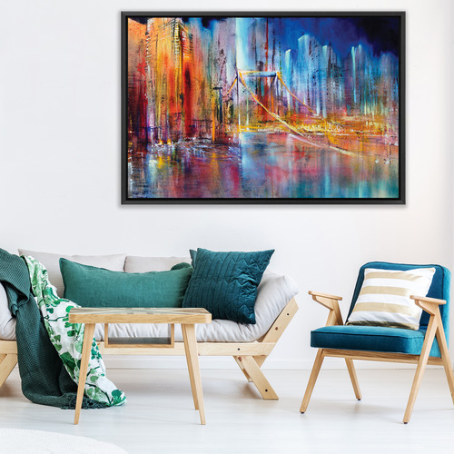 City View Printed Wall Art
