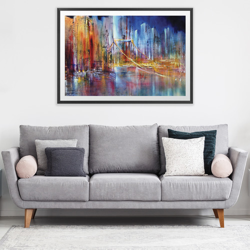 City View Printed Wall Art