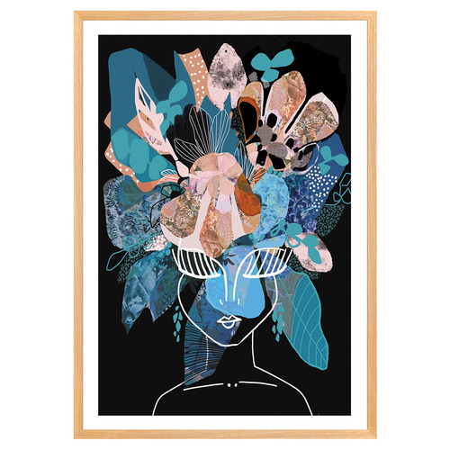 Blue Bell Framed Printed Wall Art