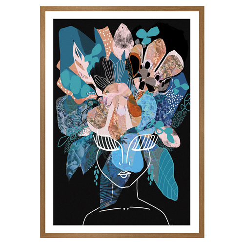 Blue Bell Framed Printed Wall Art