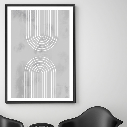 Arches in Ice Printed Wall Art