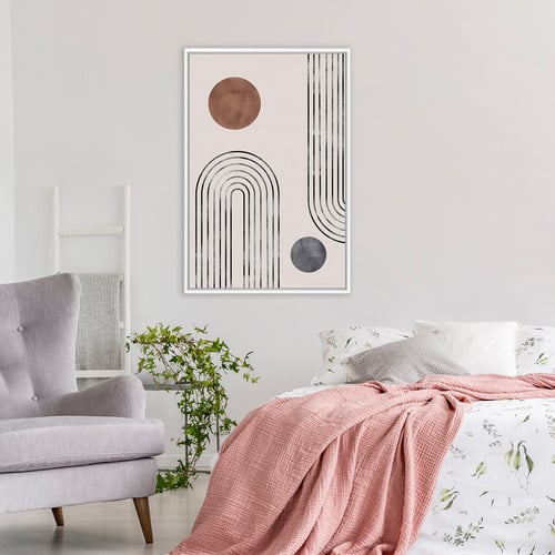 Arches & Buds Printed Wall Art