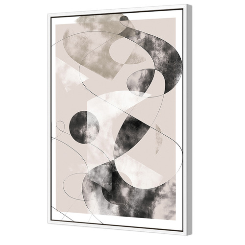 Shapes Shatters Printed Wall Art